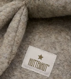 Elefanthuer|Huttelihut Elefanthue - Uld - 2-lags - Camel Melange m. Ører