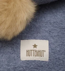 Elefanthuer|Huttelihut Elefanthue - Uld - 2-lags - Folkstone Gray m. Kvaste