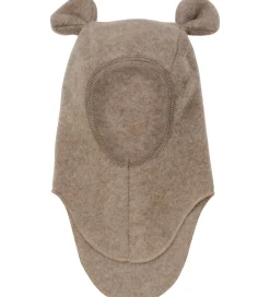 Elefanthuer|Huttelihut Elefanthue - Uldfleece - 1-lags - Savannah m. Ører