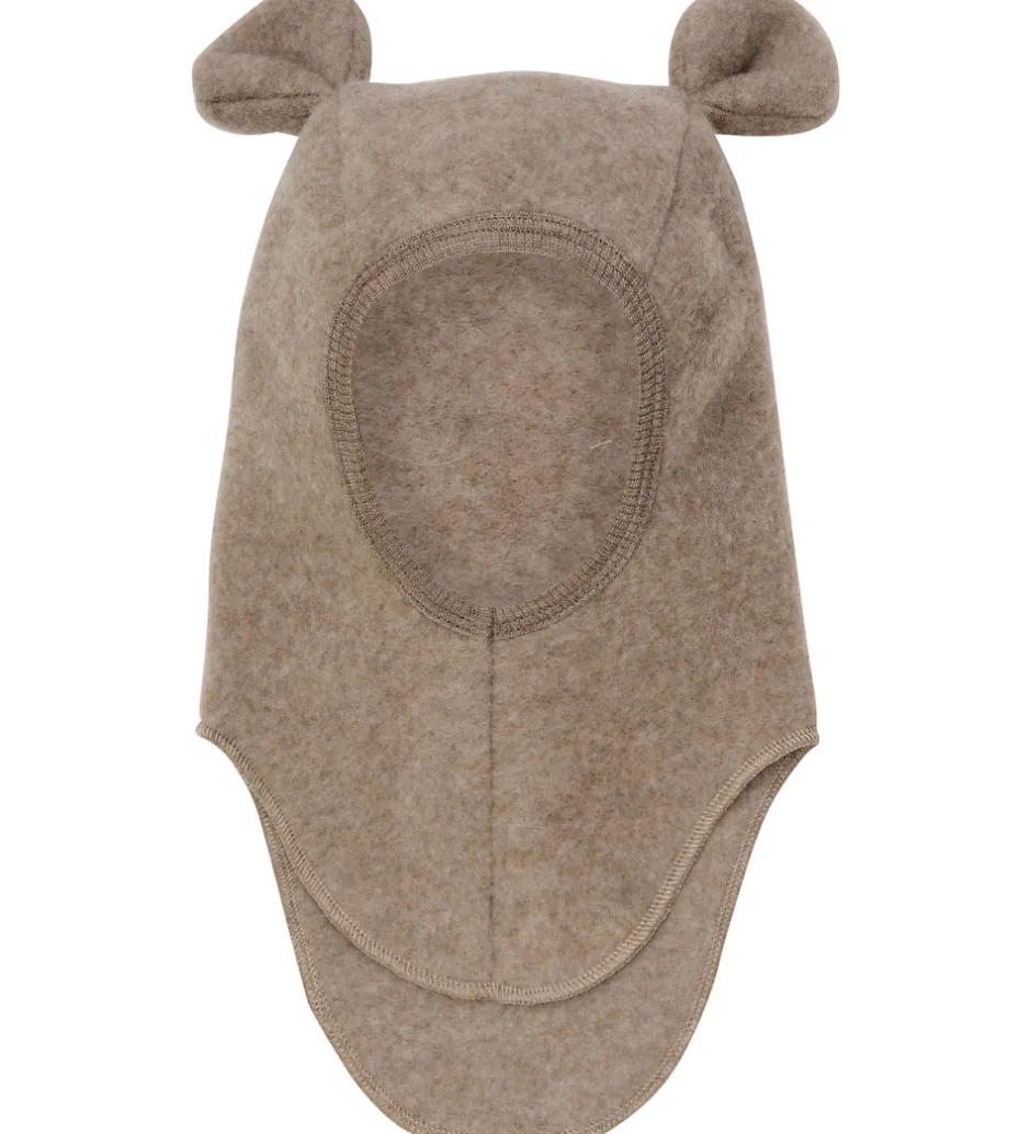 Elefanthuer|Huttelihut Elefanthue - Uldfleece - 1-lags - Savannah m. Ører