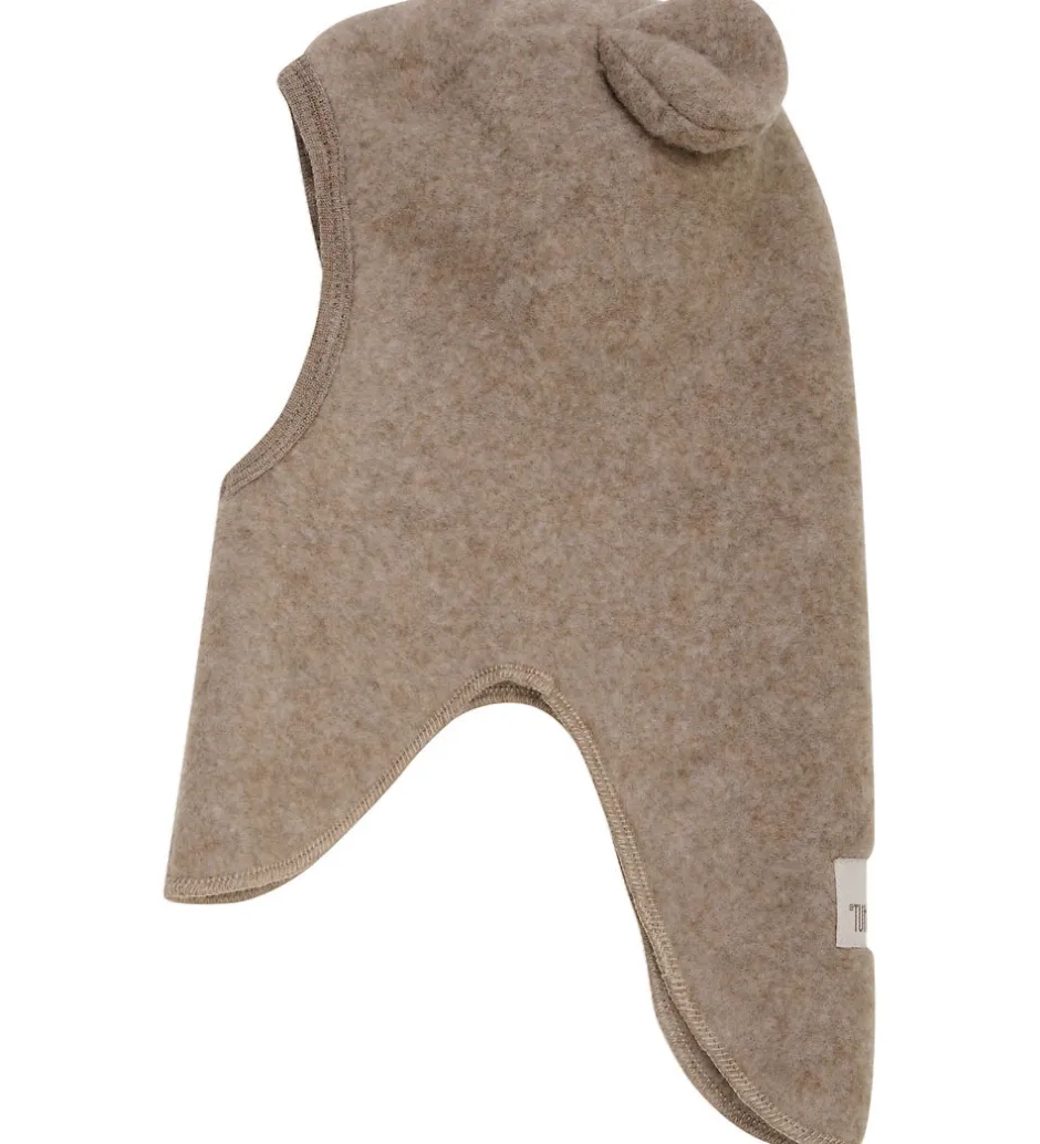 Elefanthuer|Huttelihut Elefanthue - Uldfleece - 1-lags - Savannah m. Ører