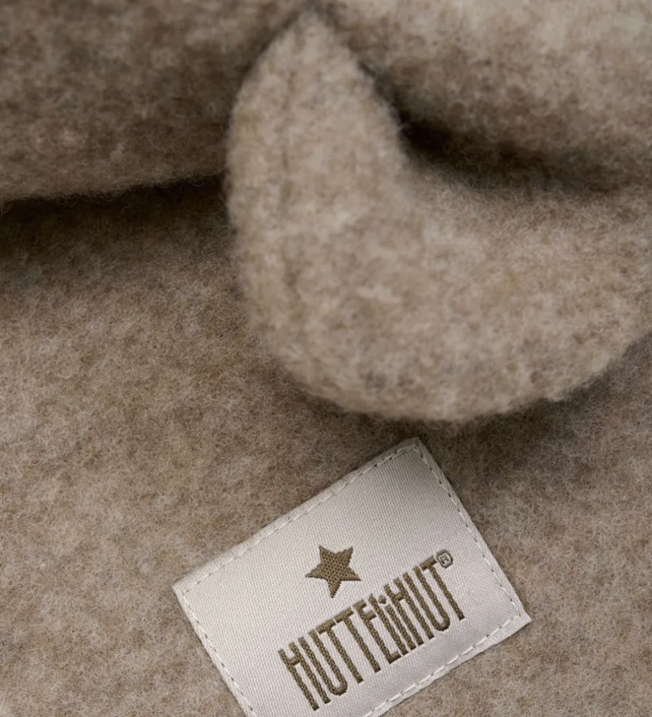 Elefanthuer|Huttelihut Elefanthue - Uldfleece - 1-lags - Savannah m. Ører