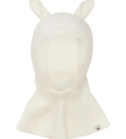 Elefanthuer|Huttelihut Elefanthue - Uld - 1-lags - Off-white m. Ører