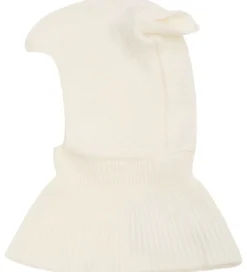 Elefanthuer|Huttelihut Elefanthue - Uld - 1-lags - Off-white m. Ører