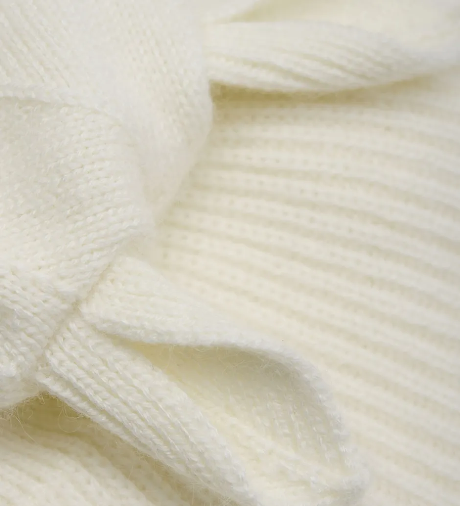 Elefanthuer|Huttelihut Elefanthue - Uld - 1-lags - Off-white m. Ører