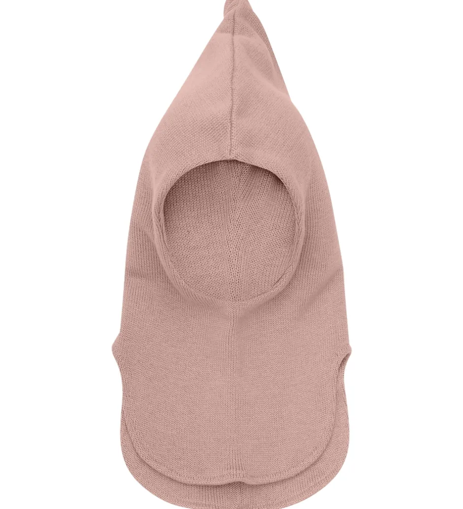 Elefanthuer|Huttelihut Elefanthue -2-lags - Uld - Strik - Mahogany Rose