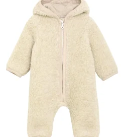 Køredragter|Huttelihut Køredragt - Uldfleece - Teddy - Cement