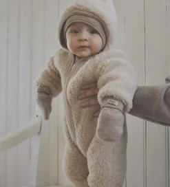 Køredragter|Huttelihut Køredragt - Uldfleece - Teddy - Cement