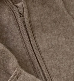 Køredragter|Huttelihut Køredragt - Uldfleece - Savannah Melange m. Ører