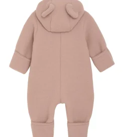 Køredragter|Huttelihut Køredragt - Uldfleece - Mahogany Rose m. Ører