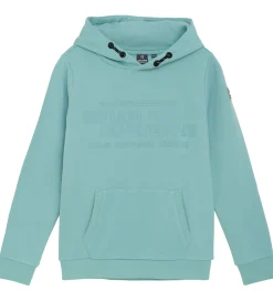 Hættetrøjer|Indian Blue Jeans Hættetrøje - Aquifer m. Print