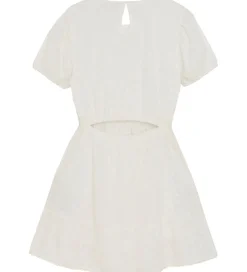 Konfirmationstøj|Indian Blue Jeans Kjole - Cloud m. Broderi