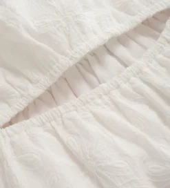 Konfirmationstøj|Indian Blue Jeans Kjole - Cloud m. Broderi