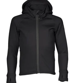 Softshell|ISBJÖRN OF SWEDEN Isbjörn Of Sweden Softshelljakke m. Fleece - Panda - Sort