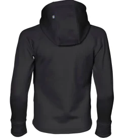 Softshell|ISBJÖRN OF SWEDEN Isbjörn Of Sweden Softshelljakke m. Fleece - Panda - Sort