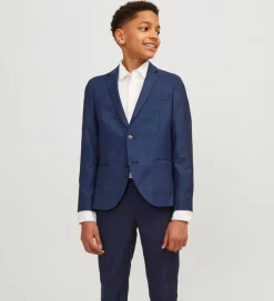 Konfirmationstøj|Jakkesæt Og Blazers|Jack & Jones Blazer - JprSolaris - Noos - Medieval Blue