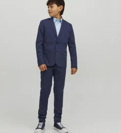 Konfirmationstøj|Jakkesæt Og Blazers|Jack & Jones Blazer - JpSolar - Noos - Medieval Blue