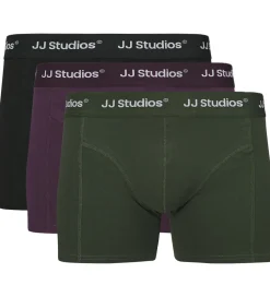 Undertøj|Jack & Jones Boxershorts - 3-Pak - JacSoho - Duffel Bag/Black