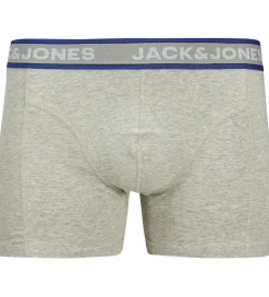 Undertøj|Jack & Jones Boxershorts - 5-Pak - JacChristian - Black/Light Gr
