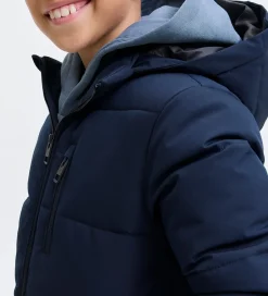 Overgangsjakker|Dunjakker Og Dynejakker|Jack & Jones Dynejakke - JjEowen - Sky Captain/Solid