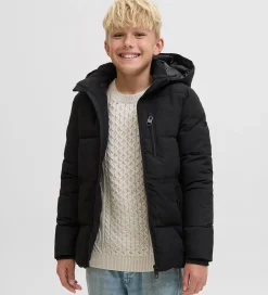 Overgangsjakker|Dunjakker Og Dynejakker|Jack & Jones Dynejakke - JjEowen - Sort/Solid