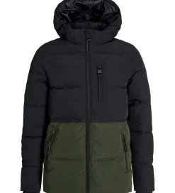 Overgangsjakker|Dunjakker Og Dynejakker|Jack & Jones Dynejakke - JjEowen - Rosin/Black Blocking