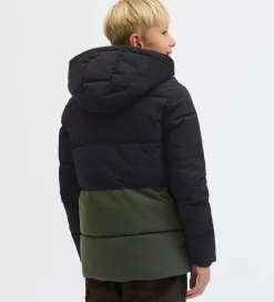 Overgangsjakker|Dunjakker Og Dynejakker|Jack & Jones Dynejakke - JjEowen - Rosin/Black Blocking