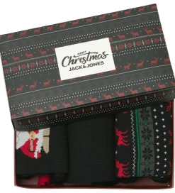 Juletøj|Strømper|Jack & Jones Gaveæske - Strømper - JacXmas - Sort