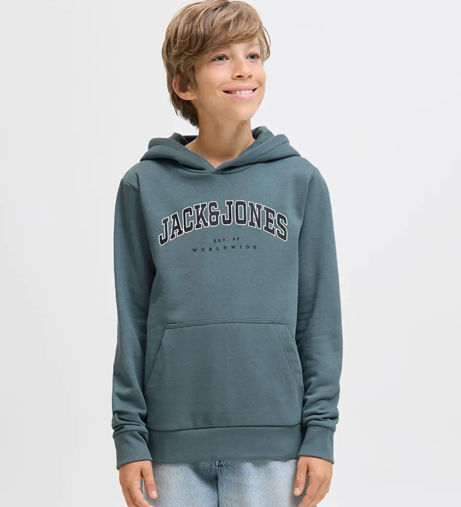 Hættetrøjer|Jack & Jones Hættetrøje - JjeCaleb - Noos - Stormy Weather
