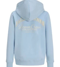 Hættetrøjer|Jack & Jones Hættetrøje - JjeBrandes - Chambray Blue