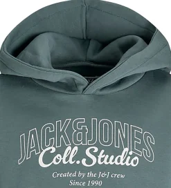 Hættetrøjer|Jack & Jones Hættetrøje - JjMakoto - Stormy Weather/Big Print
