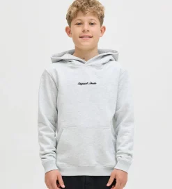 Hættetrøjer|Jack & Jones Hættetrøje - Noos - JorNorrebro - White Melange