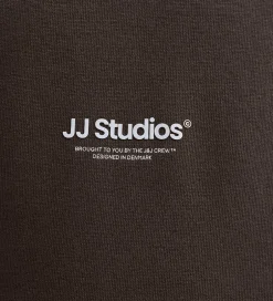 Hættetrøjer|Jack & Jones Hættetrøje - Noos - JjeSoho - Delicioso m. Logo