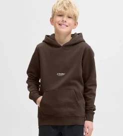 Hættetrøjer|Jack & Jones Hættetrøje - Noos - JjeSoho - Delicioso m. Logo