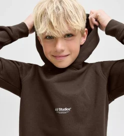 Hættetrøjer|Jack & Jones Hættetrøje - Noos - JjeSoho - Delicioso m. Logo