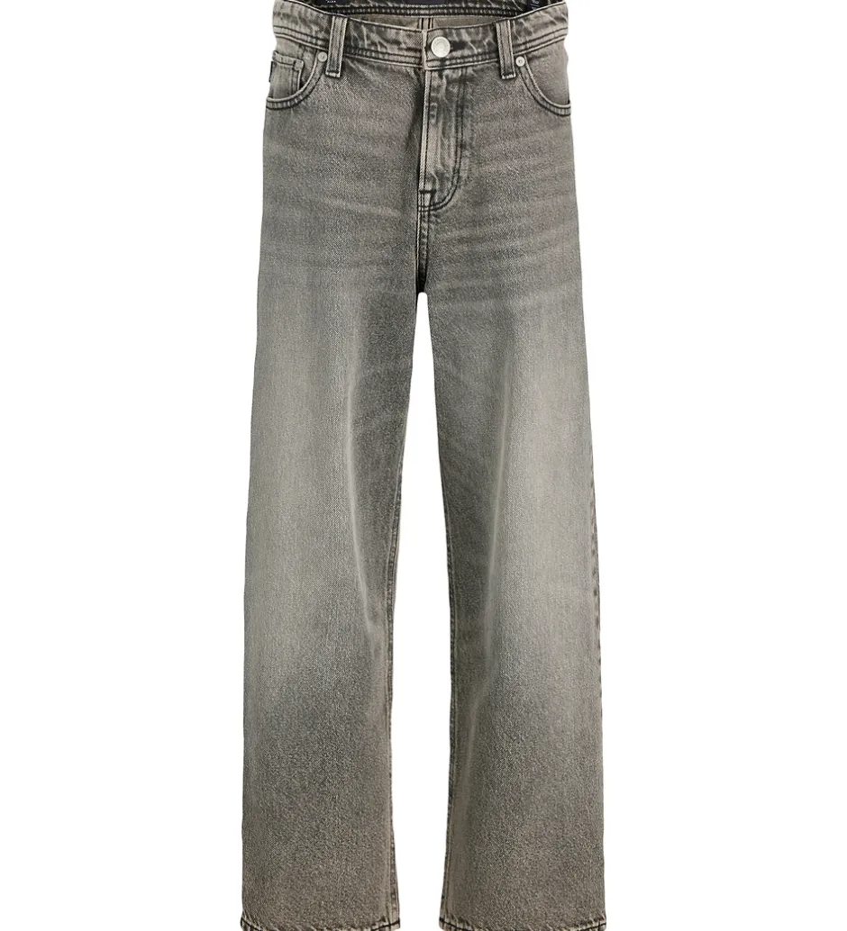 Bukser Og Jeans|Jack & Jones Jeans - JjiChris JjiOriginal - Black Denim