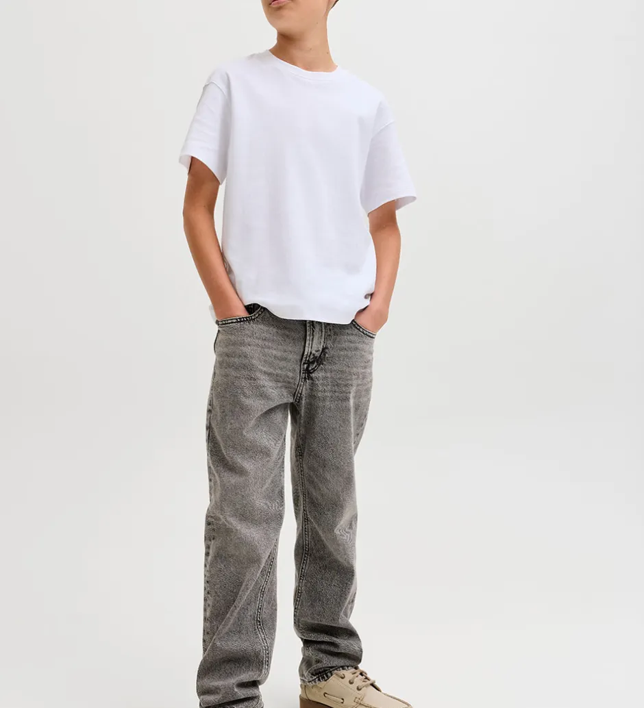 Bukser Og Jeans|Jack & Jones Jeans - JjiChris JjiOriginal - Black Denim