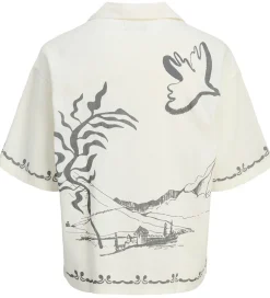 Skjorter|Jack & Jones Skjorte - JorAcapulco - Cloud Dancer m. Print