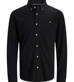 Skjorter|Jack & Jones Skjorte - Piqué - JprBlublake - Black