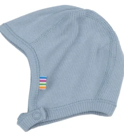 Babyhjelme|Joha Babyhjelm - Rib - Støvet Blå