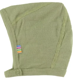 Babyhjelme|Joha Babyhjelm - Rib - Uld/Silke - Grøn
