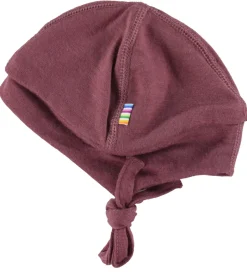 Babyhjelme|Joha Babyhjelm - Uld - 2-lags - Bordeaux