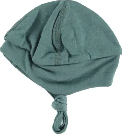 Babyhjelme|Joha Babyhjelm - Uld - Mørk Grøn