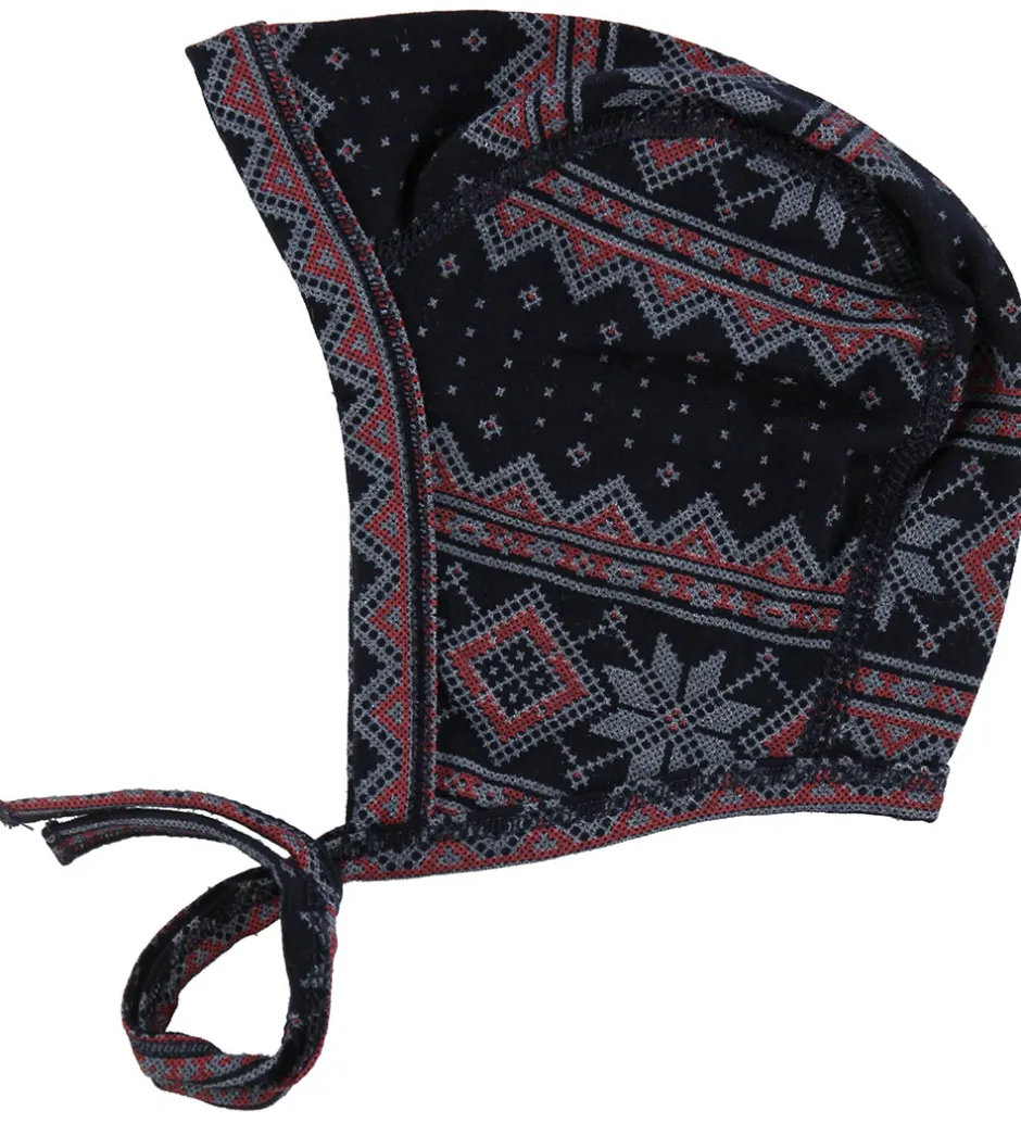 Babyhjelme|Joha Babyhjelm - Uld - Sort m. Stjerner