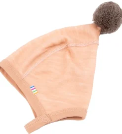 Babyhjelme|Joha Babyhjelm - Uld/Bambus - Fersken