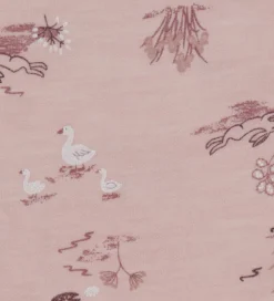 Babyhjelme|Joha Babyhjelm - Uld/Bambus - Lyserød m. Print