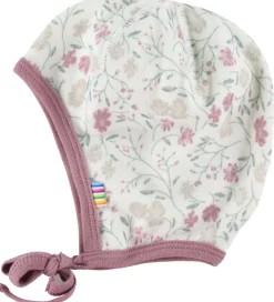 Babyhjelme|Joha Babyhjelm - Uld/Bambus - Offwhite/Rose