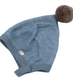 Babyhjelme|Joha Babyhjelm - Uld/Bambus - Blå