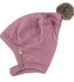 Babyhjelme|Joha Babyhjelm - Uld/Bambus - Rose