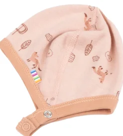 Babyhjelme|Joha Babyhjelm - Uld/Bomuld - Fersken